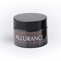 skin whitening night cream with white background