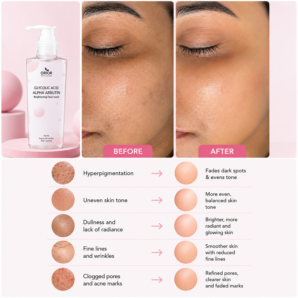 Glycolic Acid & Alpha Arbutin Facewash