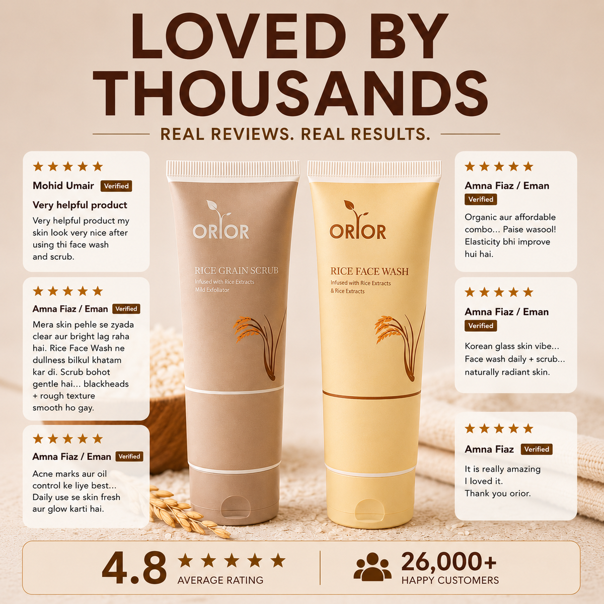 Cleanse and Detox Rice Treatment Duo