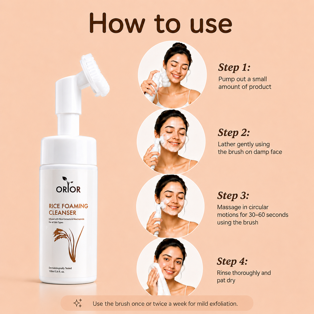 Rice Foaming Cleanser
