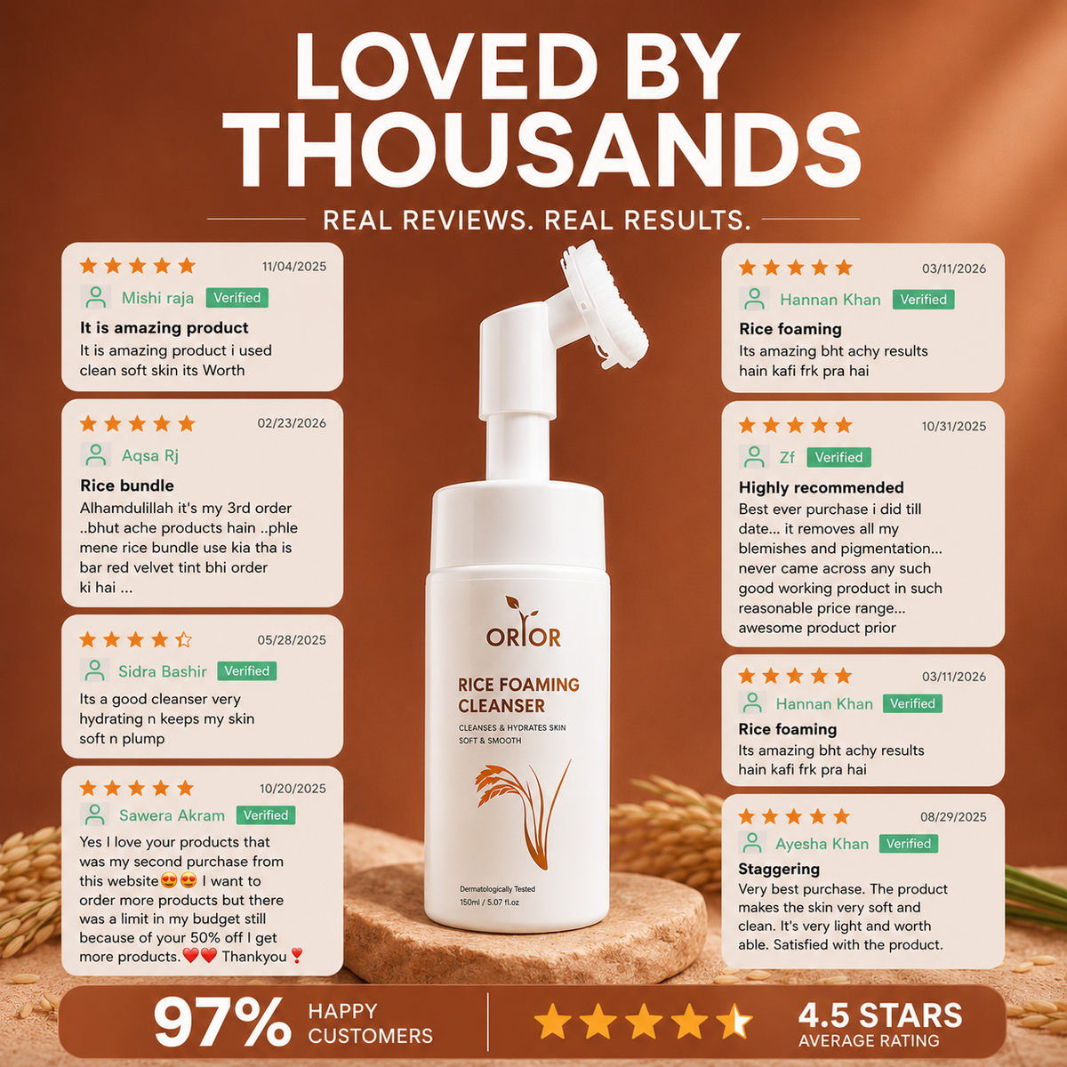 Rice Foaming Cleanser