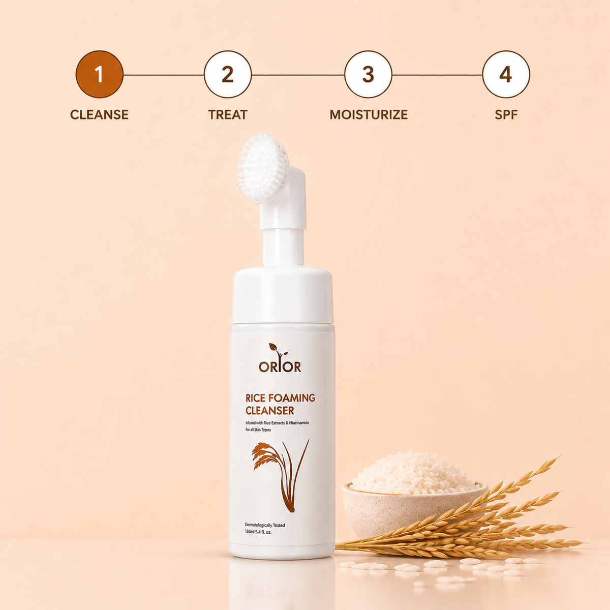 Rice Foaming Cleanser