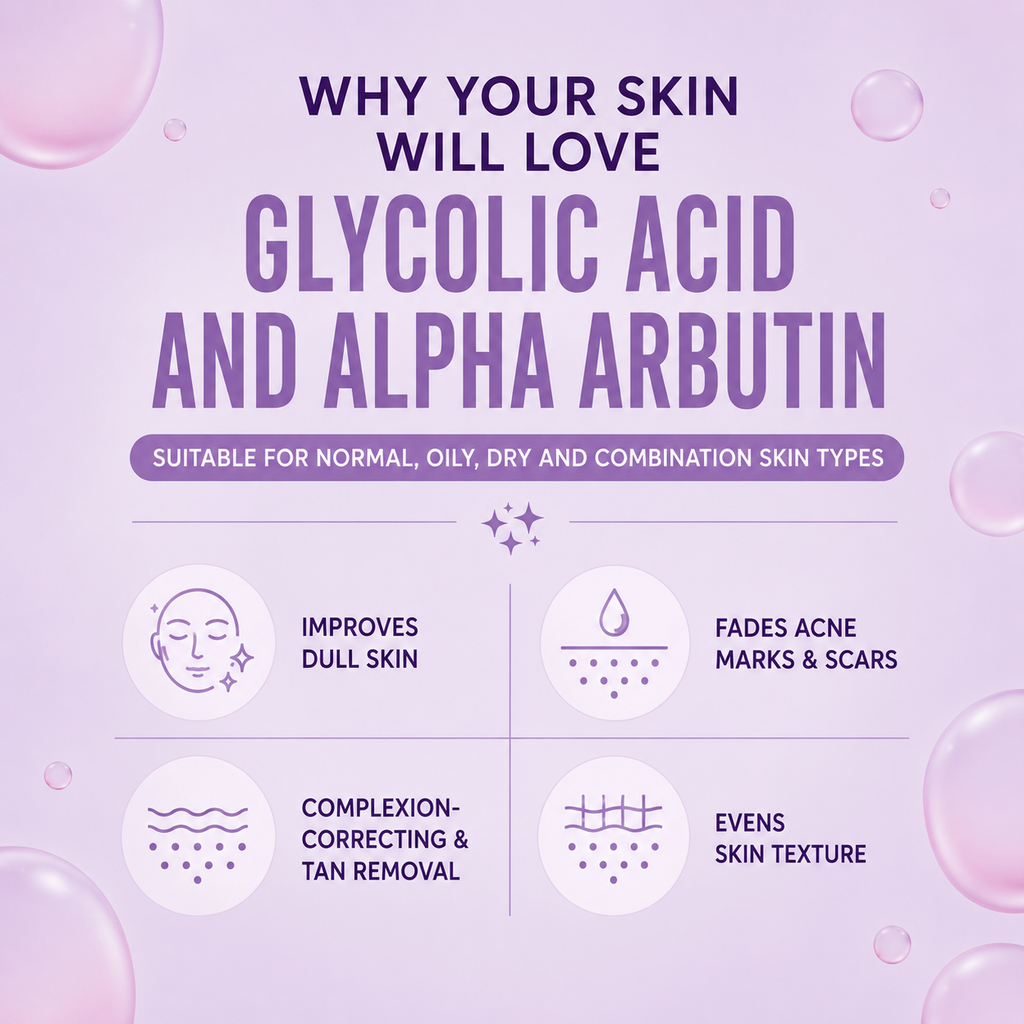 Glycolic Acid & Alpha Arbutin Facewash