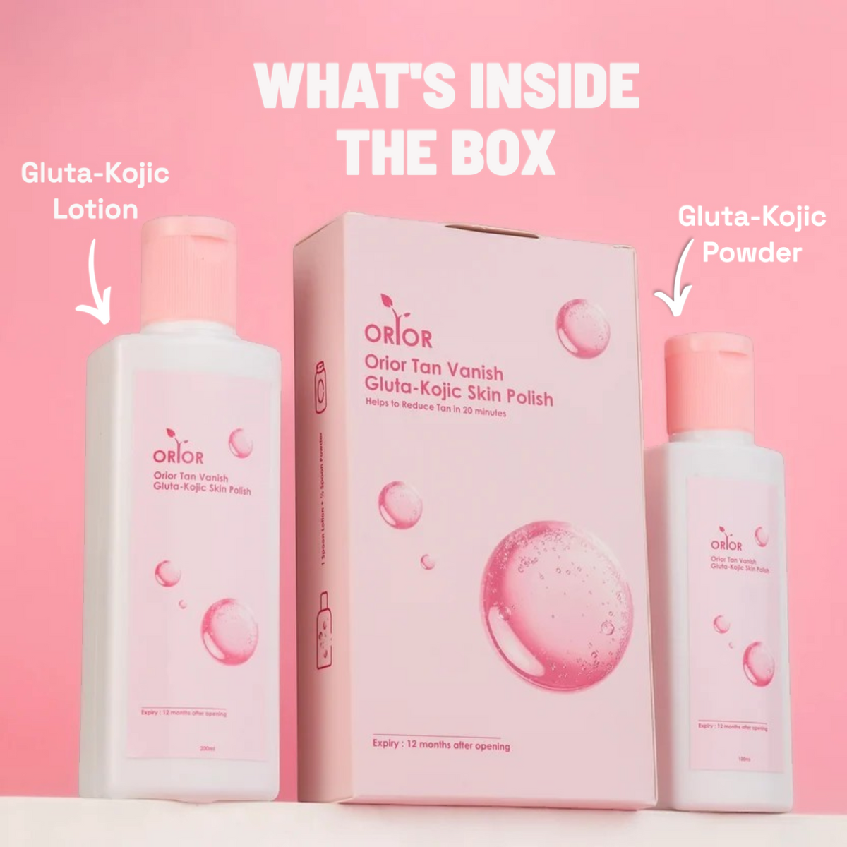 Orior Tan Vanish Gluta-Kojic Skin Polish